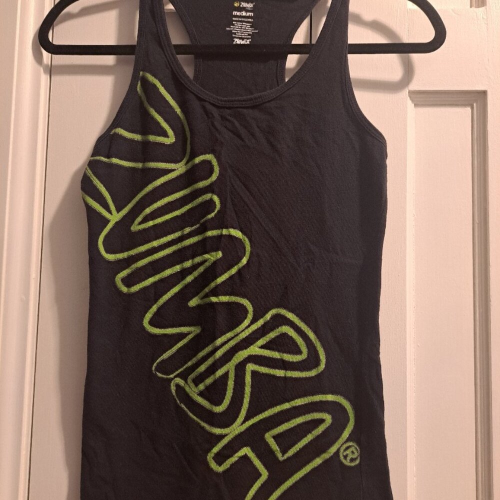 Zumba Tank Top, S/M, Black